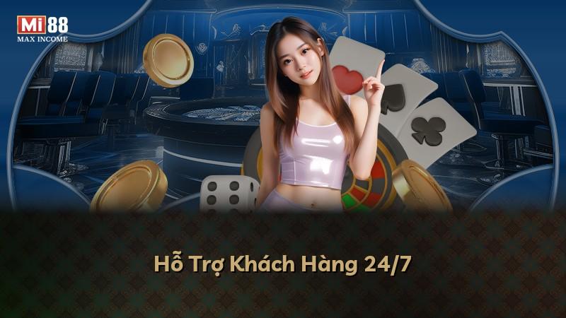 Hỗ Trợ Khách Hàng 24/7