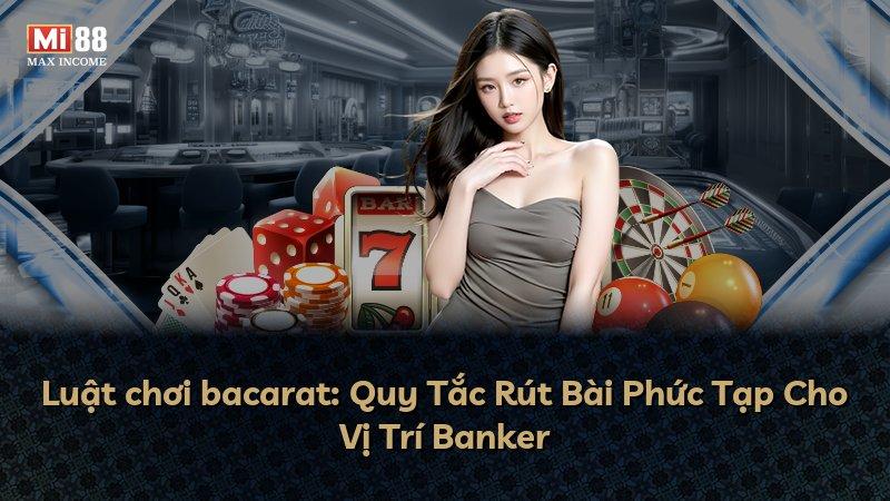 Luật chơi bacarat: Quy Tắc Rút Bài Phức Tạp Cho Vị Trí Banker