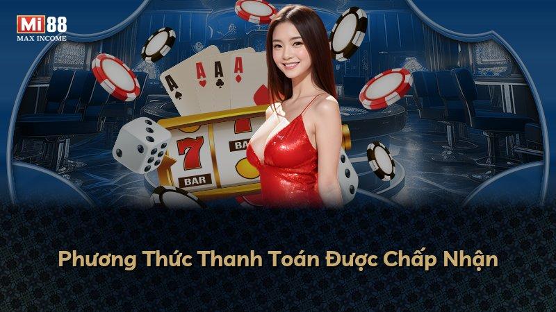 Phương Thức Thanh Toán Được Chấp Nhận
