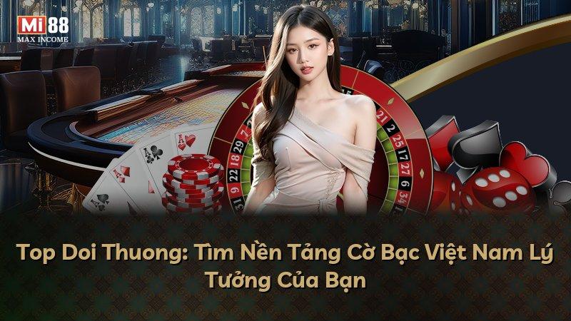Top Doi Thuong: Tìm Nền Tảng Cờ Bạc Việt Nam Lý Tưởng Của Bạn